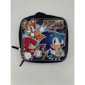 Sonic The Hedgehog Tails Knuckles Insulated  Lunch Bag 10x10 Brand New